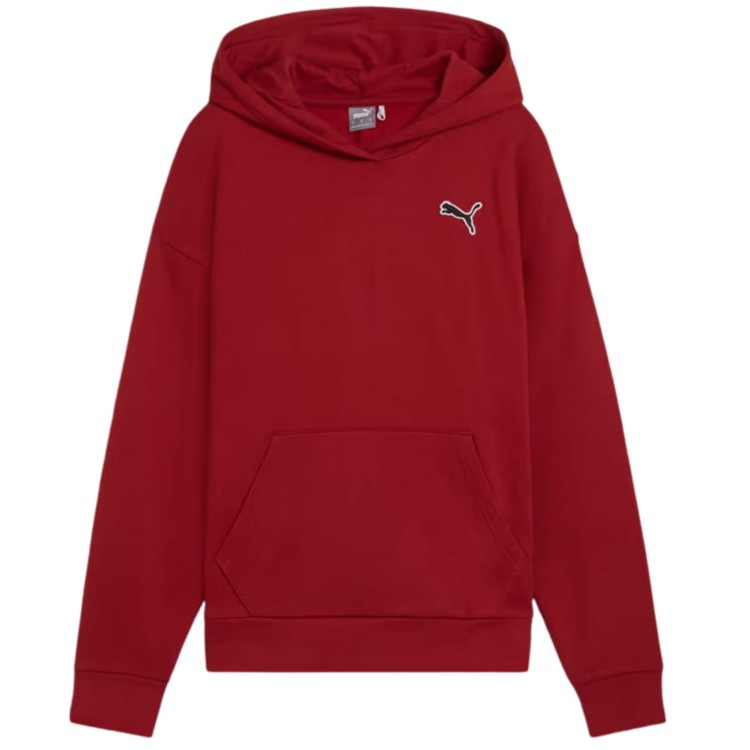 PUMA BLUZA DAMSKA MŁODZIEŻOWA PREMIUM BAWEŁNIANA Z KAPTUREM SPORTOWA