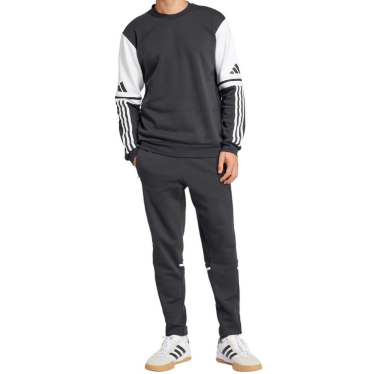 ADIDAS BLUZA MĘSKA MŁODZIEŻOWA BEZ KAPTURA BAWEŁNIANA WYSOKIEJ JAKOŚCI