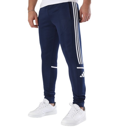 ADIDAS SPODNIE MĘSKIE MŁODZIEŻOWE DRESOWE POLIESTROWE KIESZENIE NA ZAMEK