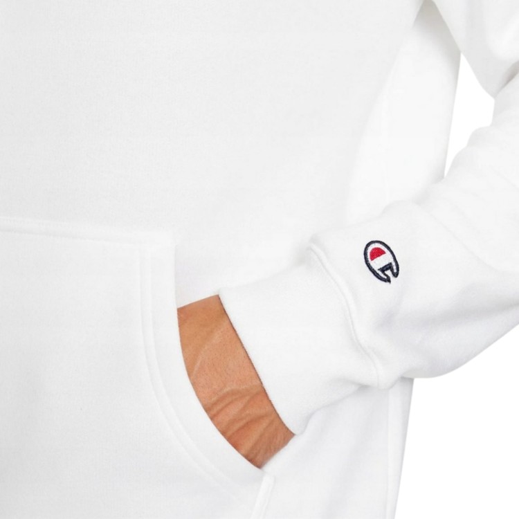 CHAMPION BLUZA MĘSKA MŁODZIEŻOWA BAWEŁNIANA Z KAPTUREM PRZEZ GŁOWĘ KANGUR