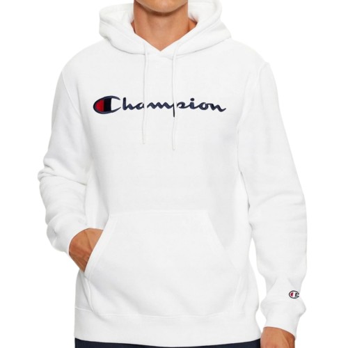 CHAMPION BLUZA MĘSKA MŁODZIEŻOWA BAWEŁNIANA Z KAPTUREM PRZEZ GŁOWĘ KANGUR