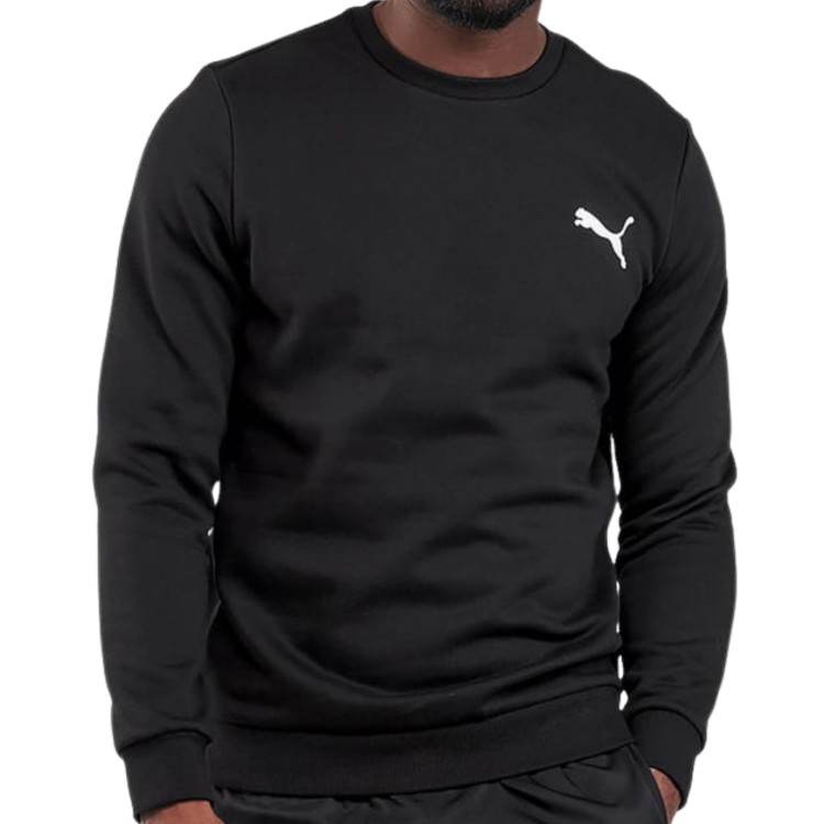 PUMA BLUZA MĘSKA MŁODZIEŻOWA BAWEŁNIANA BEZ KAPTURA PRZEZ GŁOWĘ KLASYCZNA
