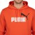 PUMA BLUZA MĘSKA MŁODZIEŻOWA BAWEŁNIANA Z KAPTUREM PRZEZ GŁOWĘ KANGUR
