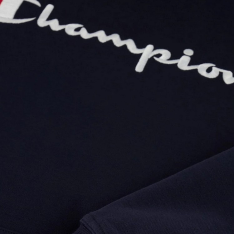 CHAMPION BLUZA MĘSKA MŁODZIEŻOWA BAWEŁNIANA Z KAPTUREM PRZEZ GŁOWĘ KANGUR