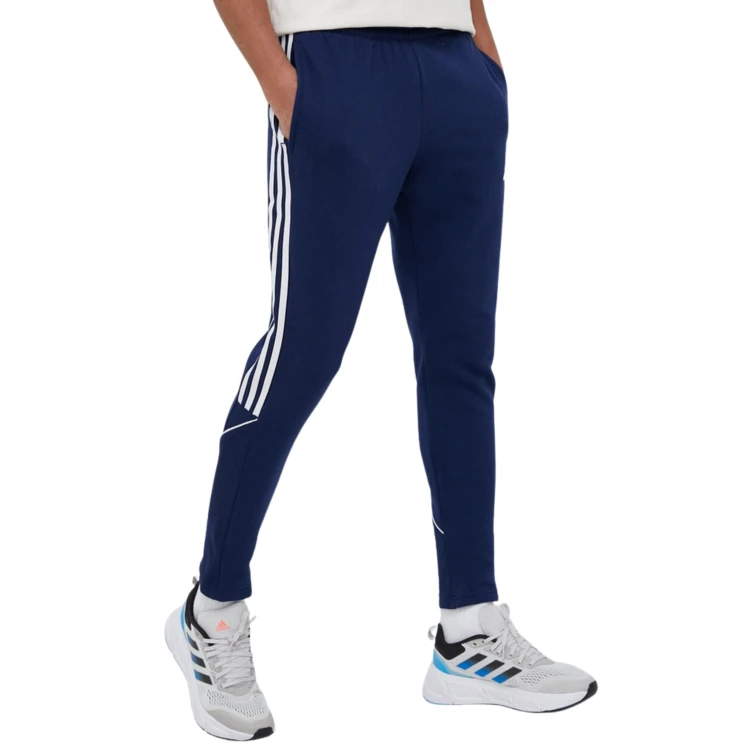 ADIDAS MĘSKIE MŁODZIEŻOWE SPODNIE DRESOWE BAWEŁNIANE KIESZENIE NA ZAMKI