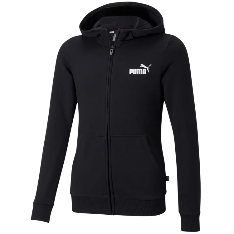 PUMA BLUZA DZIECIĘCA CHŁOPIĘCA DZIEWCZĘCA Z KAPTUREM NA ZAMEK ROZPINANA