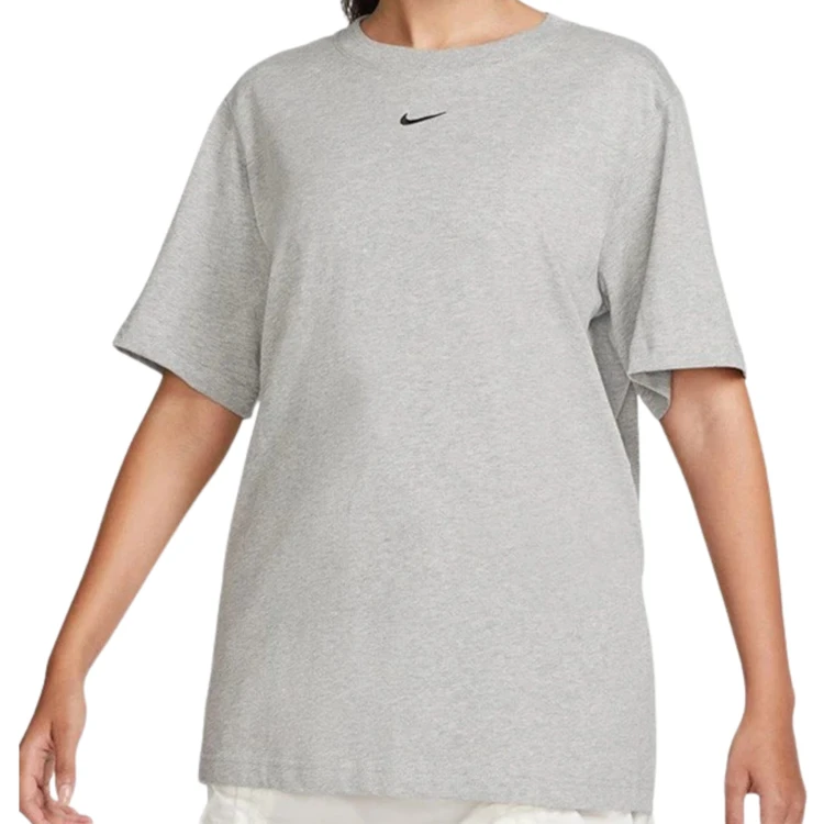 NIKE KOSZULKA DAMSKA MŁODZIEŻOWA T-SHIRT BAWEŁNIANY OVERSIZE LUŹNY KRÓJ