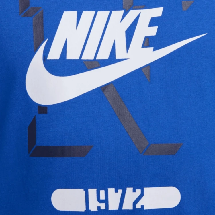 NIKE MĘSKA MŁODZIEŻOWA KOSZULKA T-SHIRT BAWEŁNIANY PREMIUM FZ5375-480