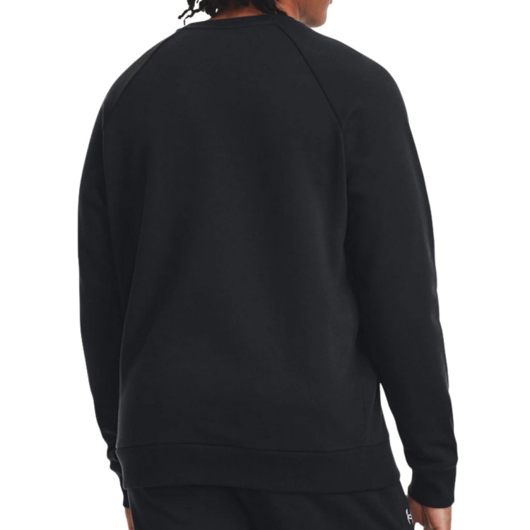 UNDER ARMOUR MĘSKA MŁODZIEŻOWA BLUZA BAWEŁNIANA BEZ KAPTURA 1379755-001