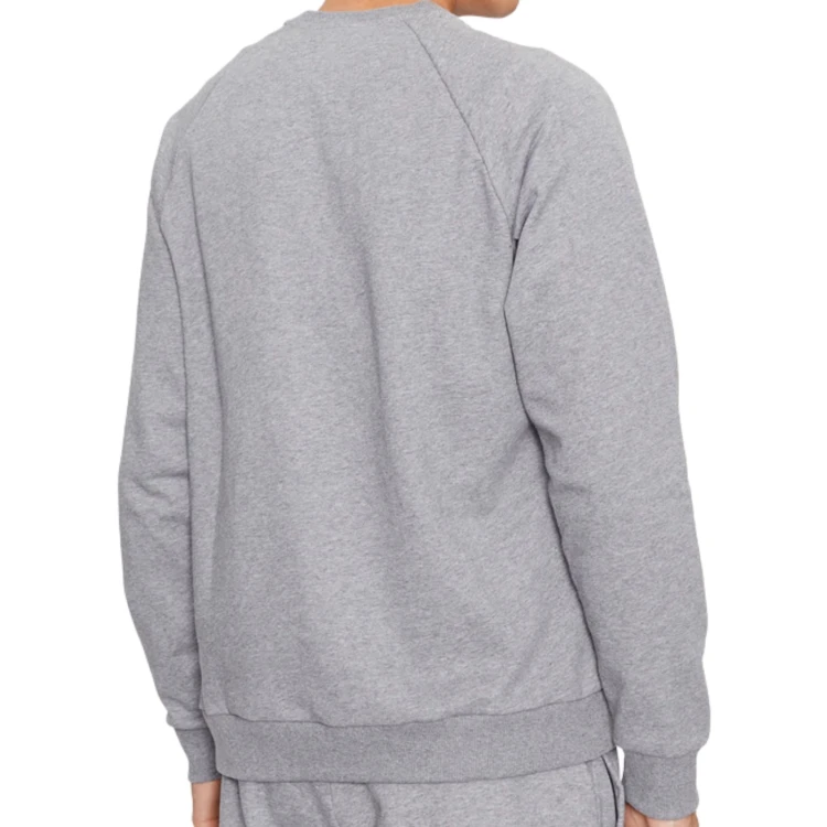 UNDER ARMOUR MĘSKA MŁODZIEŻOWA BLUZA BAWEŁNIANA BEZ KAPTURA 1379755-025