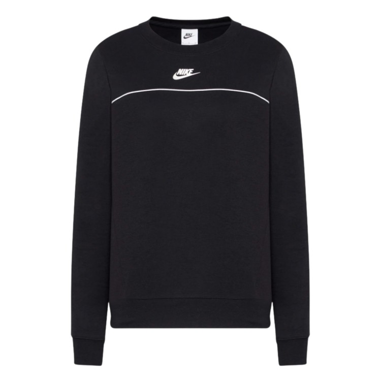 NIKE DAMSKA MŁODZIEŻOWA BLUZA BAWEŁNIANA BEZ KAPTURA PRZEZ GŁOWĘ CZ8336-010