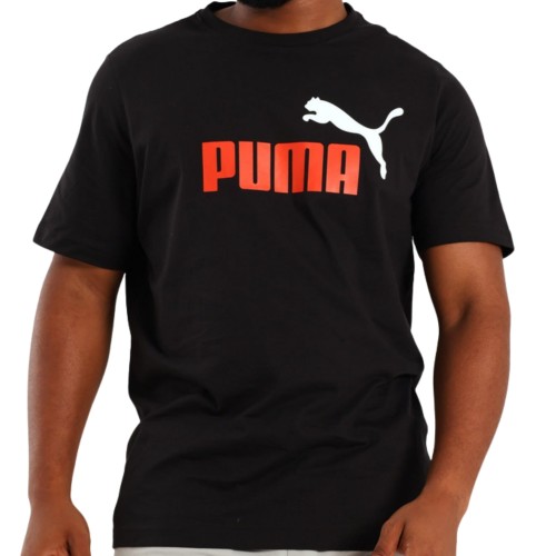 PUMA MĘSKA MŁODZIEŻOWA KOSZULKA T-SHIRT BAWEŁNIANY DUŻE LOGO 586759-63