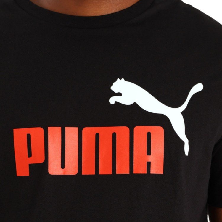PUMA MĘSKA MŁODZIEŻOWA KOSZULKA T-SHIRT BAWEŁNIANY DUŻE LOGO 586759-63