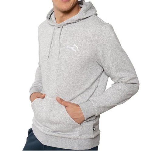 PUMA MĘSKA MŁODZIEŻOWA BLUZA BAWEŁNIANA Z KAPTUREM PRZEZ GŁOWĘ 679631-04