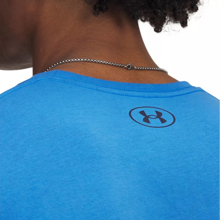 UNDER ARMOUR MĘSKA MŁODZIEŻOWA KOSZULKA T-SHIRT BAWEŁNIANY 1329582-402