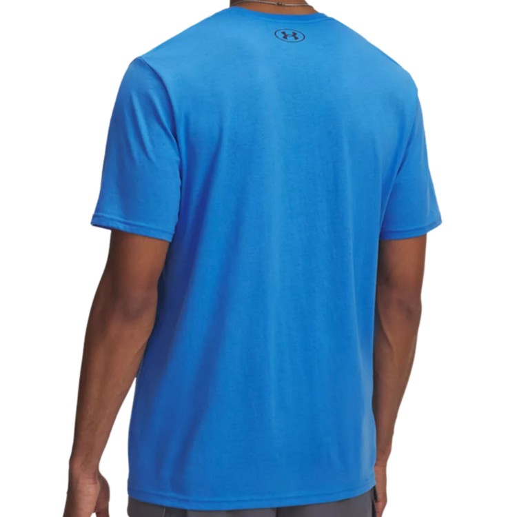 UNDER ARMOUR MĘSKA MŁODZIEŻOWA KOSZULKA T-SHIRT BAWEŁNIANY 1329582-402