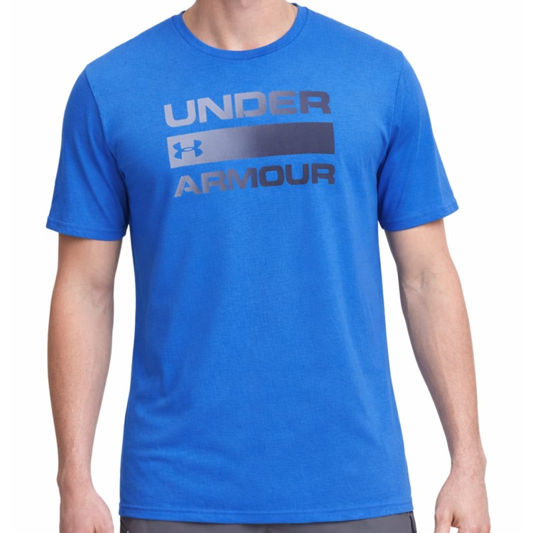 UNDER ARMOUR MĘSKA MŁODZIEŻOWA KOSZULKA T-SHIRT BAWEŁNIANY 1329582-402