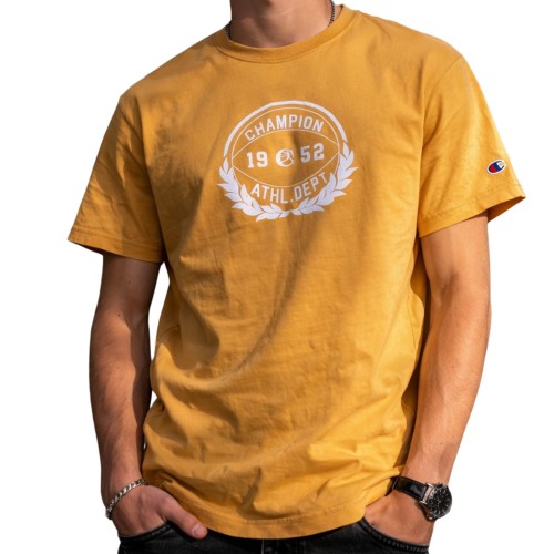 CHAMPION MĘSKA MŁODZIEŻOWA KOSZULKA T-SHIRT BAWEŁNIANY 219631-YS016