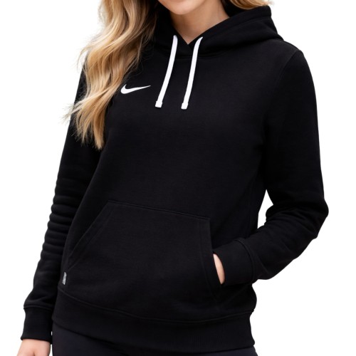 NIKE DAMSKA MŁODZIEŻOWA BLUZA BAWEŁNIANA Z KAPTUREM PRZEZ GŁOWĘ IB1224-010