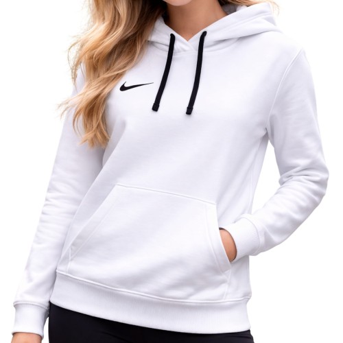 NIKE DAMSKA MŁODZIEŻOWA BLUZA BAWEŁNIANA Z KAPTUREM PRZEZ GŁOWĘ IB1224-100