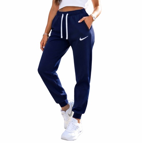 NIKE DAMSKIE MŁODZIEŻOWE SPODNIE BAWEŁNIANE DRESOWE IB1250-410