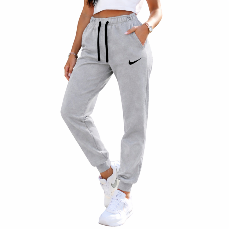 NIKE DAMSKIE MŁODZIEŻOWE SPODNIE BAWEŁNIANE DRESOWE IB1250-063