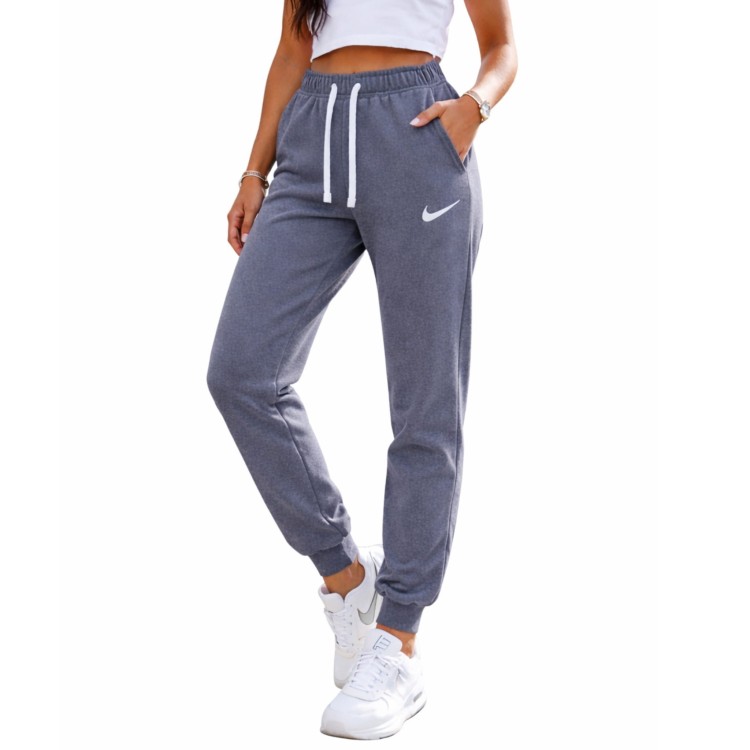 NIKE DAMSKIE MŁODZIEŻOWE SPODNIE BAWEŁNIANE DRESOWE IB1250-071