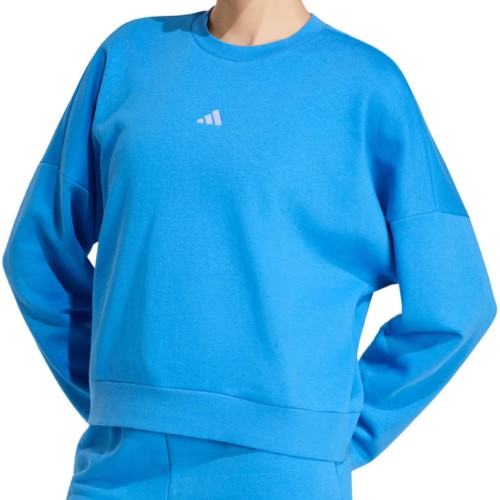 ADIDAS DAMSKA MŁODZIEŻOWA BLUZA BAWEŁNIANA BEZ KAPTURA PRZEZ GŁOWĘ KC5280