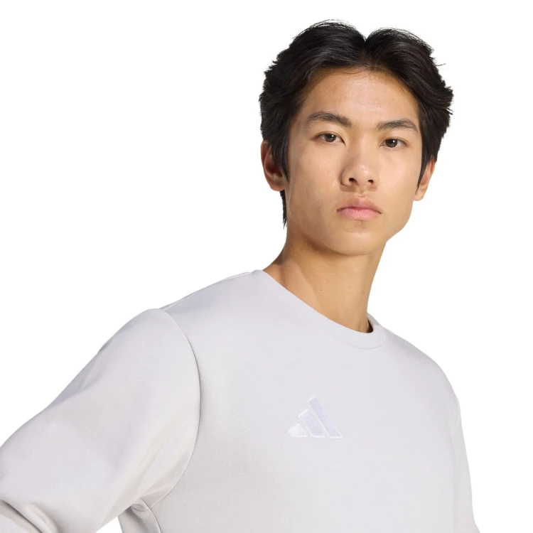 ADIDAS MĘSKA MŁODZIEŻOWA BLUZA BAWEŁNIANA BEZ KAPTURA PRZEZ GŁOWĘ JZ6572