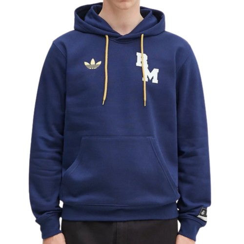 ADIDAS MĘSKA MŁODZIEŻOWA BLUZA BAWEŁNIANA REAL MADRYT Z KAPTUREM JF2584