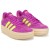 adidas VL Court Bold JI1785 – damskie buty różowe, widok pod kątem