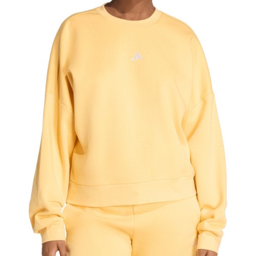 ADIDAS DAMSKA MŁODZIEŻOWA BLUZA BAWEŁNIANA BEZ KAPTURA PRZEZ GŁOWĘ KC5278