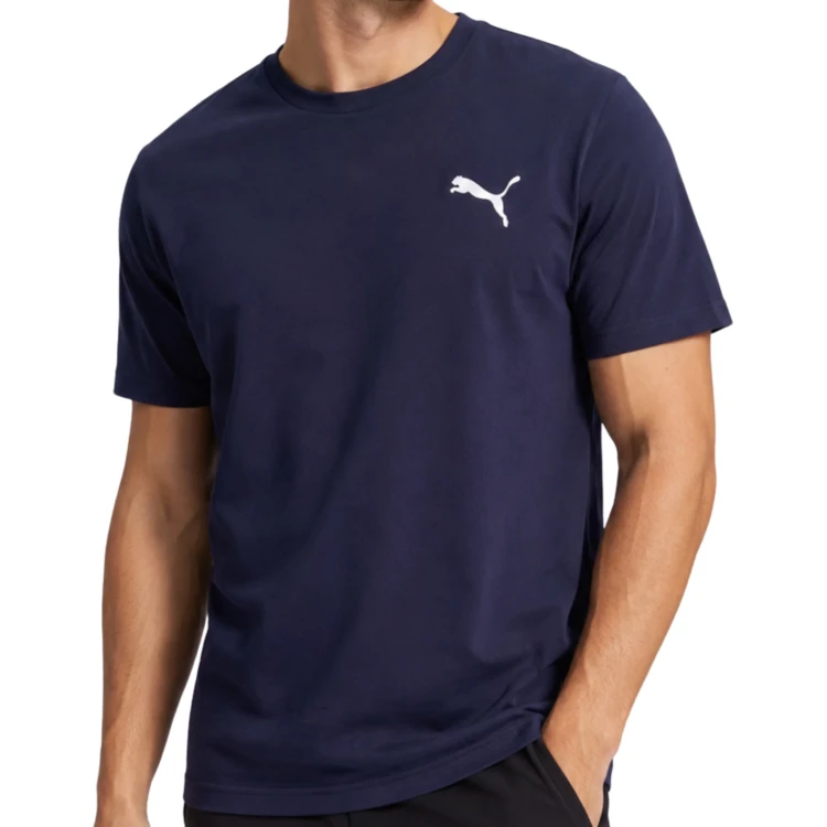 PUMA MĘSKA MŁODZIEŻOWA KOSZULKA T-SHIRT BAWEŁNIANY MAŁE LOGO 586668-76