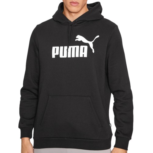 PUMA MĘSKA MŁODZIEŻOWA BLUZA BAWEŁNIANA Z KAPTUREM PRZEZ GŁOWĘ 586686-01