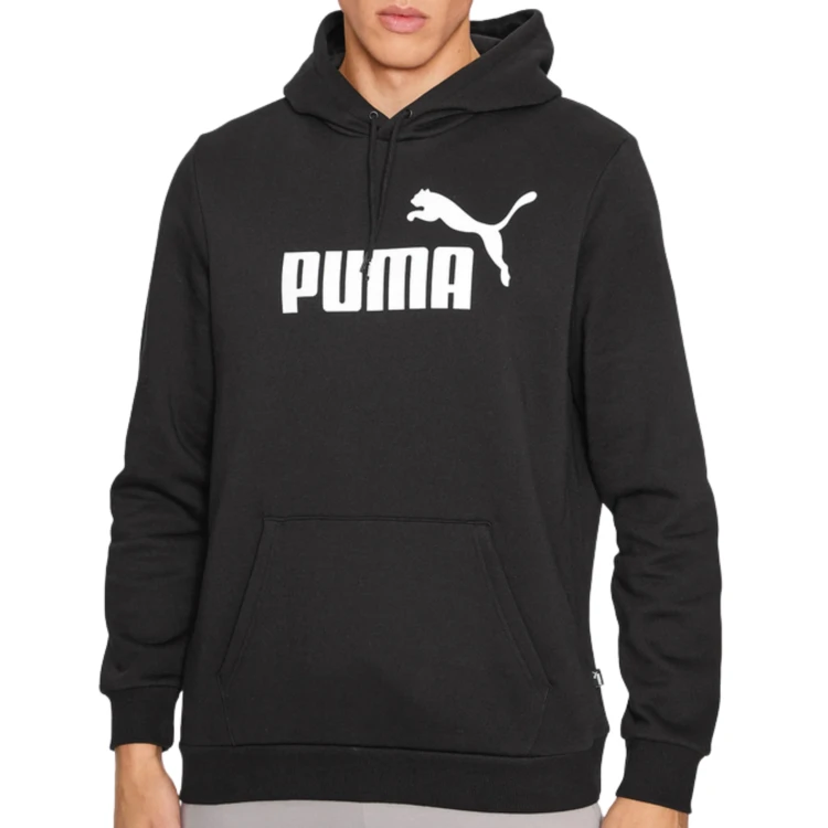 PUMA MĘSKA MŁODZIEŻOWA BLUZA BAWEŁNIANA Z KAPTUREM PRZEZ GŁOWĘ 586686-01