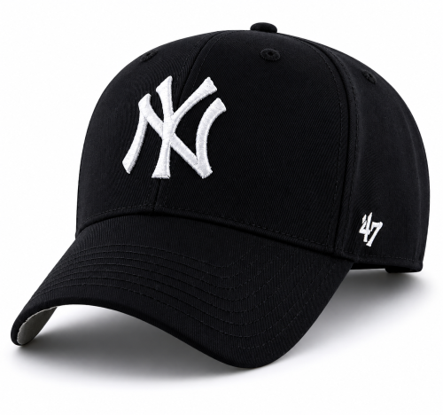 '47 NEW YORK YANKEES MĘSKA DAMSKA CZAPKA Z DASZKIEM UNISEX B-RAC17CTP-BK