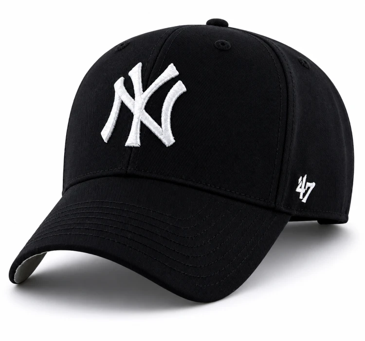 '47 NEW YORK YANKEES MĘSKA DAMSKA CZAPKA Z DASZKIEM UNISEX B-RAC17CTP-BK