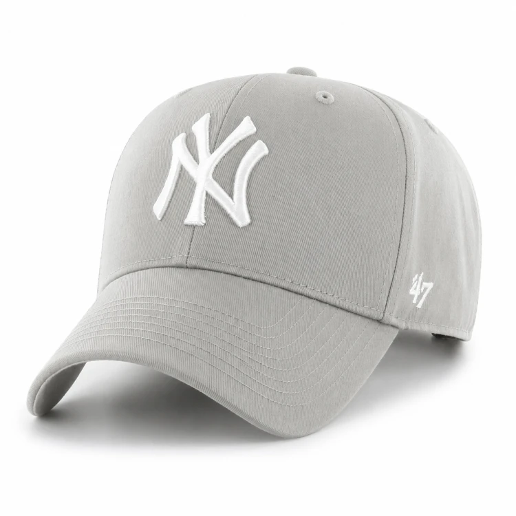 '47 NEW YORK YANKEES MĘSKA DAMSKA CZAPKA Z DASZKIEM UNISEX B-RAC17CTP-GY