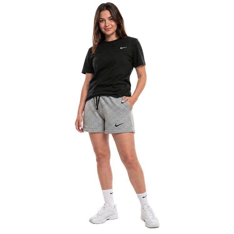 NIKE DAMSKIE MŁODZIEŻOWE SPODENKI SZORTY BAWEŁNIANE DRESOWE IB1243-063