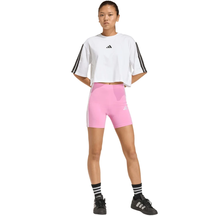 ADIDAS DAMSKIE MŁODZIEŻOWE SPODENKI LEGGINSY BAWEŁNIANE KOLARKI KT1625