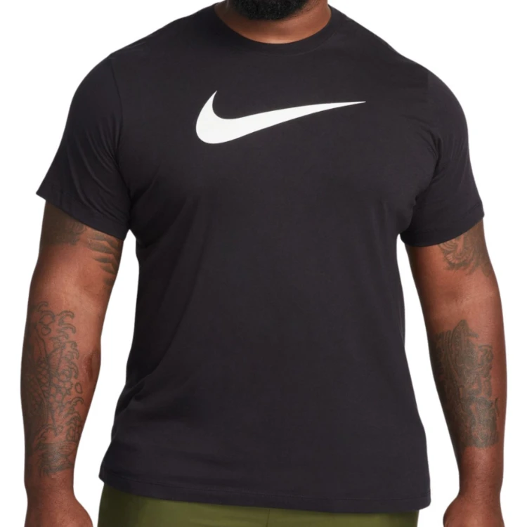 NIKE MĘSKA MŁODZIEŻOWA KOSZULKA T-SHIRT BAWEŁNIANA DUŻE LOGO DC5094-010