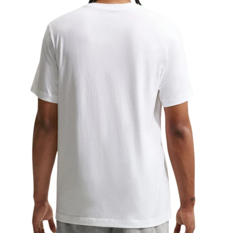 NIKE MĘSKA MŁODZIEŻOWA KOSZULKA T-SHIRT BAWEŁNIANA DUŻE LOGO DC5094-100