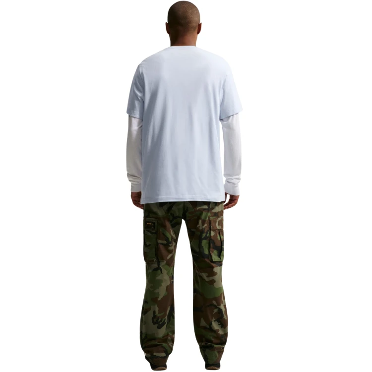 NIKE MĘSKA MŁODZIEŻOWA KOSZULKA T-SHIRT BAWEŁNIANA DUŻE LOGO DC5094-408
