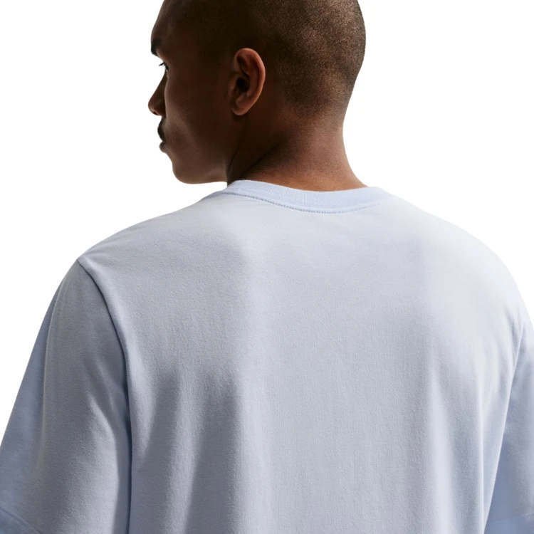 NIKE MĘSKA MŁODZIEŻOWA KOSZULKA T-SHIRT BAWEŁNIANA DUŻE LOGO DC5094-408