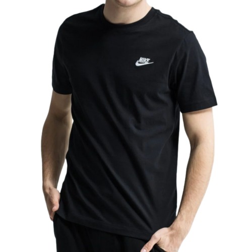 NIKE MĘSKA MŁODZIEŻOWA KOSZULKA T-SHIRT BAWEŁNIANA MAŁE LOGO AR4997-013