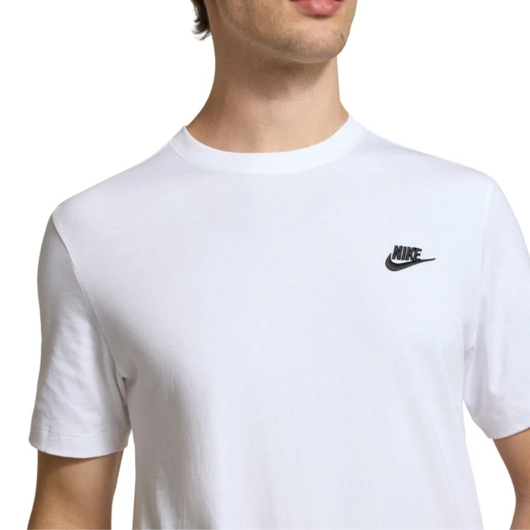 NIKE MĘSKA MŁODZIEŻOWA KOSZULKA T-SHIRT BAWEŁNIANA MAŁE LOGO AR4997-101