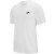 NIKE MĘSKA MŁODZIEŻOWA KOSZULKA T-SHIRT BAWEŁNIANA MAŁE LOGO AR4997-101