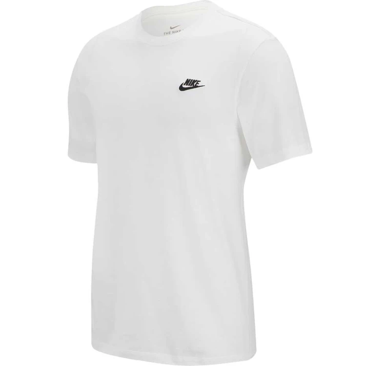 NIKE MĘSKA MŁODZIEŻOWA KOSZULKA T-SHIRT BAWEŁNIANA MAŁE LOGO AR4997-101