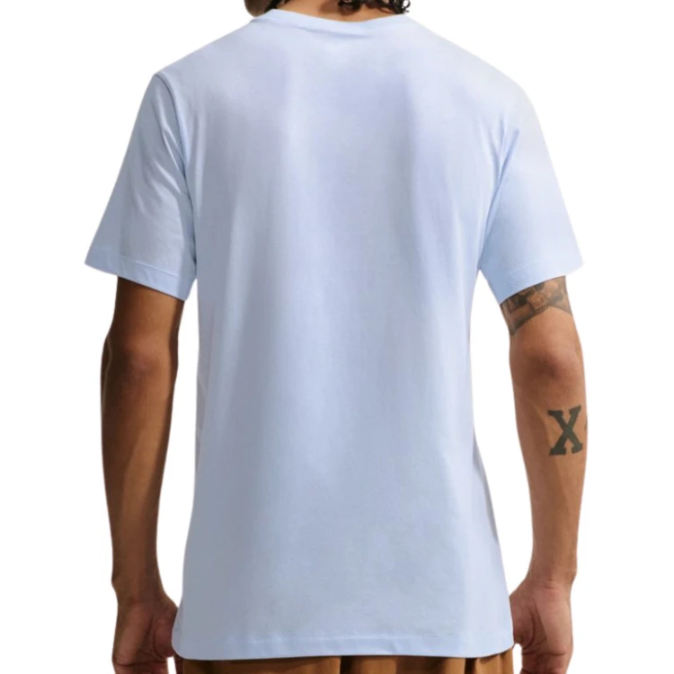NIKE MĘSKA MŁODZIEŻOWA KOSZULKA T-SHIRT BAWEŁNIANA MAŁE LOGO AR4997-408