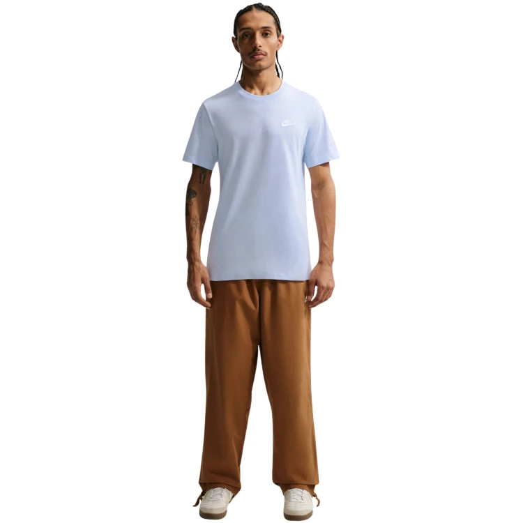 NIKE MĘSKA MŁODZIEŻOWA KOSZULKA T-SHIRT BAWEŁNIANA MAŁE LOGO AR4997-408
